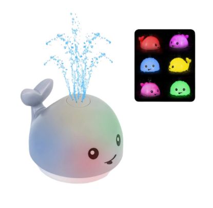 Picture of Griptight Flashing Squirt Whale Bath Toy