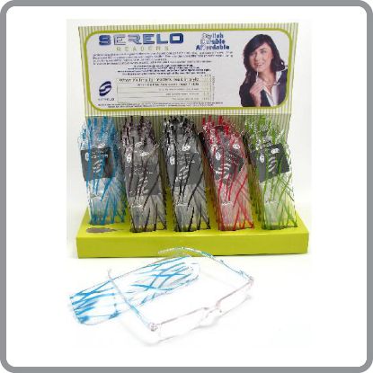 Picture of Serelo Asst Stripe Readers & Pouch Tray