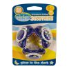 Picture of 3 Decorated Ortho Glow Soothers 6m+