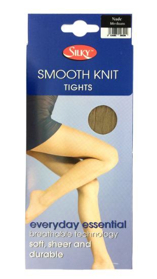 Picture of Smooth Knit Tights - Med 36"-42" - Nude