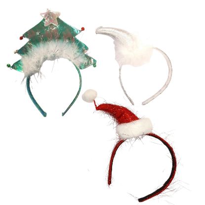 Picture of Christmas Alice Bands - mixed designs