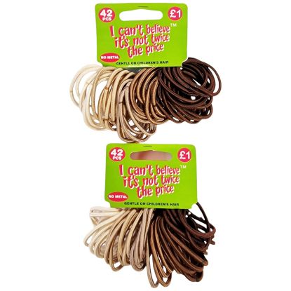 Picture of ICB - Thick Brown/Blonde Elastics