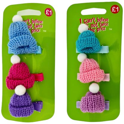 Picture of ICB - Woolly Hat Hair Slides