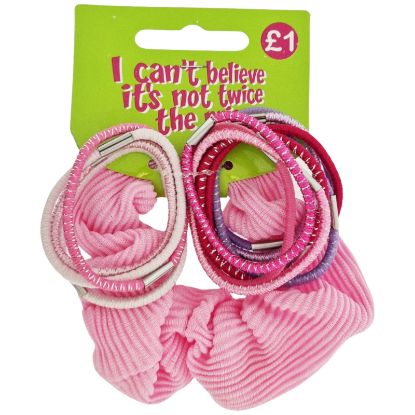 Picture of ICB - Pink Scrunchy/Elastic Bundle