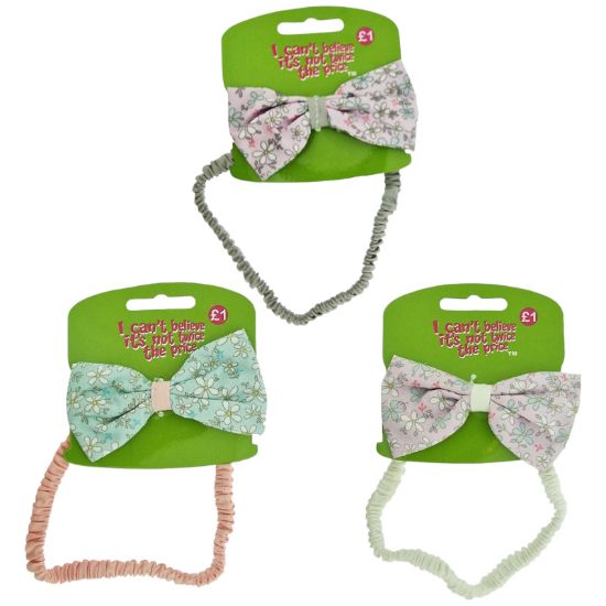 Picture of ICB - Soft Pastel Bow Headband