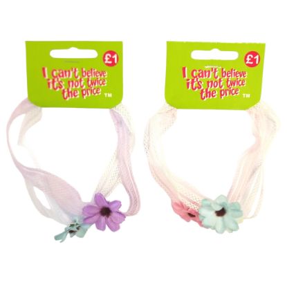 Picture of ICB - 2pk Flower Headbands Bandeau