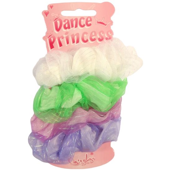 Picture of Dance Princess - 4 Hair Scrunchies