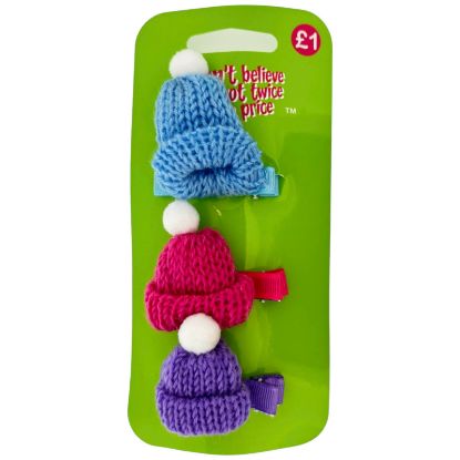 Picture of ICB - Woolly Hat Hair Slides