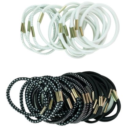 Picture of ICB - Black & White Mix Elastics