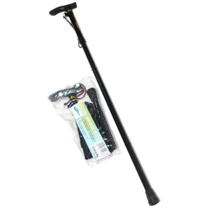 Picture of Adjustable T Shape Folding Walking Stick