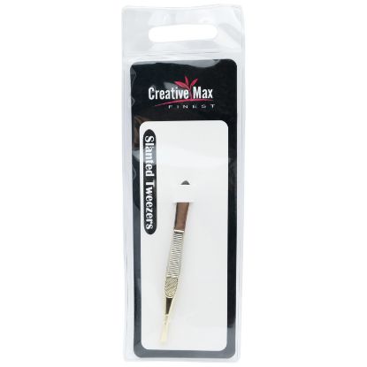 Picture of CMF - Gold Tipped Slant Tweezers