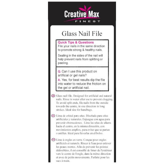 Picture of CMF - Cut Glass Nail File