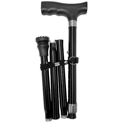 Picture of Adjustable T Shape Folding Walking Stick