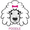 Picture of E&A - Poodle Facecloth