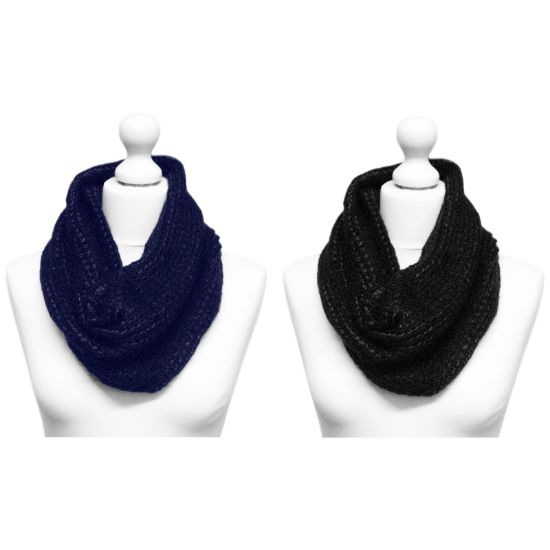 Picture of Believe - Black and Navy Snood