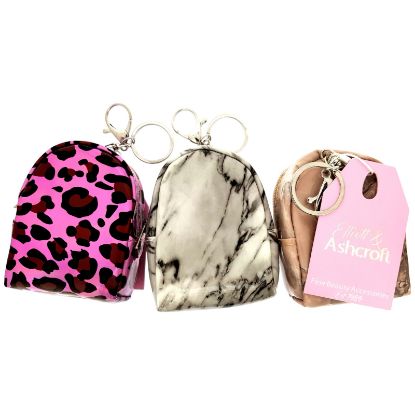 Picture of Marble Print Keyring Bag