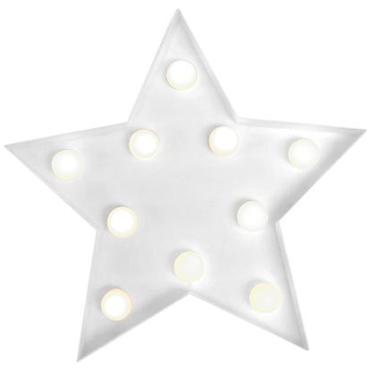 Picture of Star Light Up Decoration White