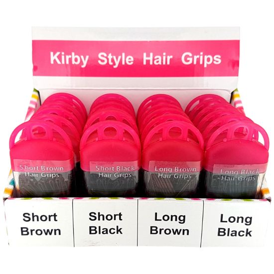 Picture of Hair Grips in Open/Close Dispensers