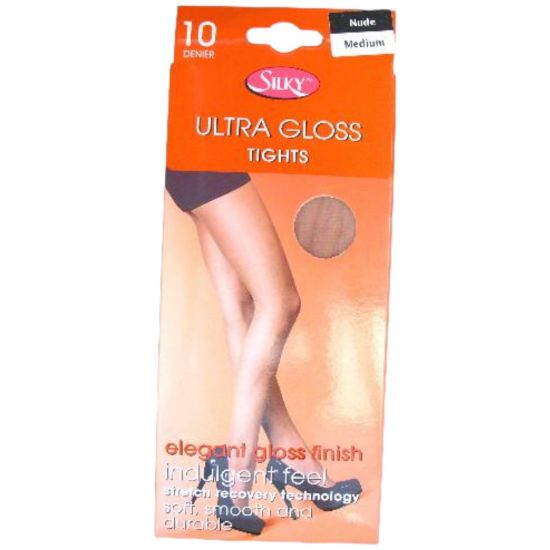 Picture of Ultra Gloss Tights 36-42" Med Nude