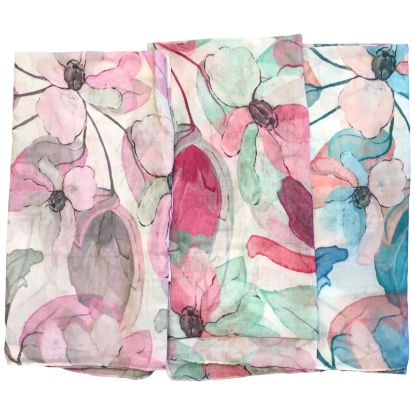 Picture of Believe - Large Floral Print Scarf