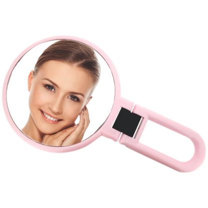 Picture of Easy Fold Travel Mirror Pink