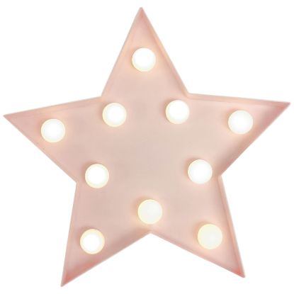 Picture of Star Light Up Decoraton - Pink