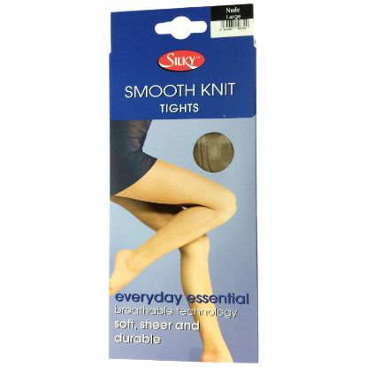 Picture of Smooth Knit Tights - Large 42"-48" Nude