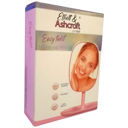 Picture of Easy Twist Make Up Mirror pink