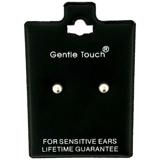 Picture of 036 Gentle Touch - 4mm Silver Stud