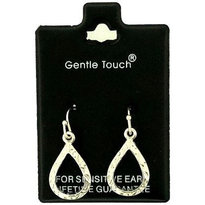 Picture of 024 Gentle Touch - Drop Silver Teardrop