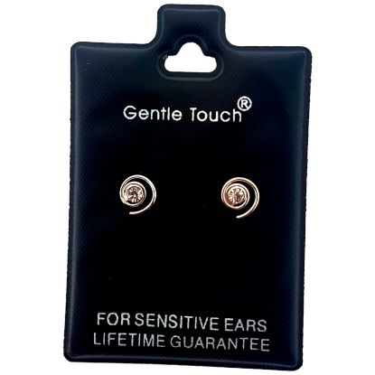 Picture of 080 Gentle Touch - Spiral Gem Stud