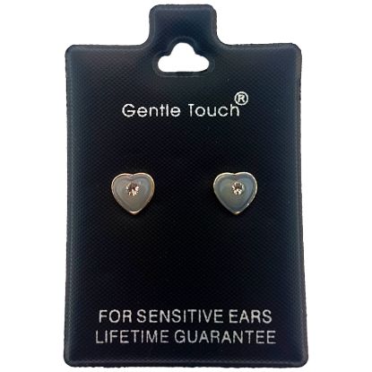 Picture of 066 Gentle Touch - Heart Gem Stud
