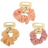 Picture of Shimmers - Soft Pink and Peach Scrunchy