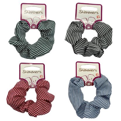Picture of Shimmers - Pinstripe Scrunchy