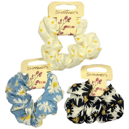 Picture of Shimmers - Flower scrunchies