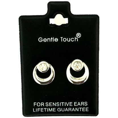 Picture of 095 Gentle Touch - Silv circ w clear cry