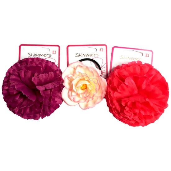 Picture of Shimmers - Large Flower Elastic Clip