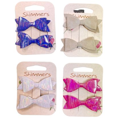 Picture of Shimmers - 2 Pack Bow Clips