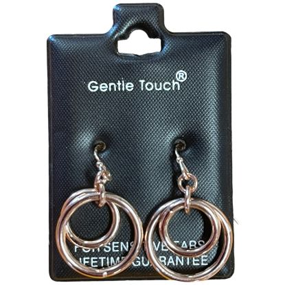 Picture of 020 Gentle Touch - Rose Gold Hoops