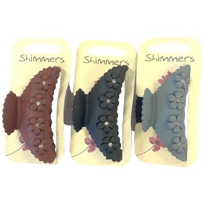 Picture of Shimmers - 9cm Flower Hair Claw