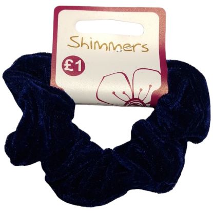 Picture of Shimmers - Blue Velvet Scrunchy