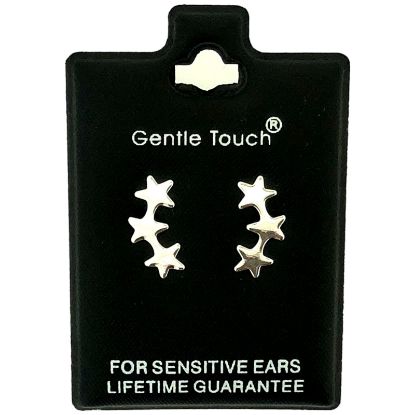 Picture of 057 Gentle Touch - Silver TripleStr Stud