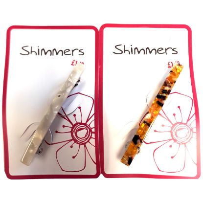 Picture of Shimmers - Marble Acrylic Barrette