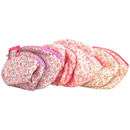 Picture of Cloud 9 - 3 Pack Floral Cosmetic Bag Set