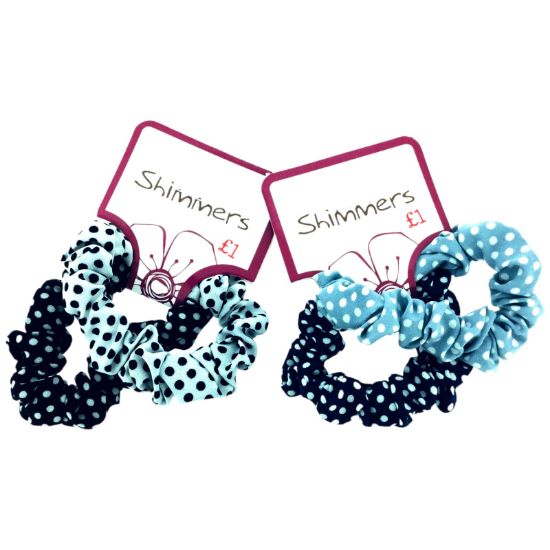 Picture of Shimmers - Mini Dotty Scrunchies