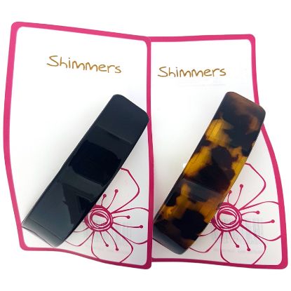 Picture of Shimmers - Black/Tort Barrette