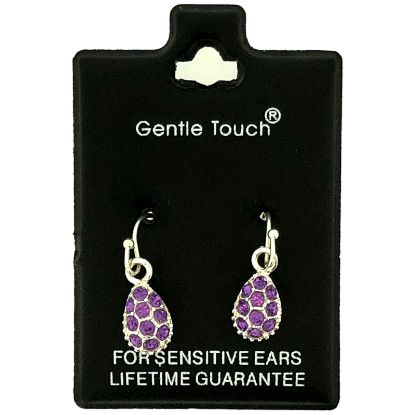 Picture of 039 Gentle Touch - Purple Dot Hook Drop