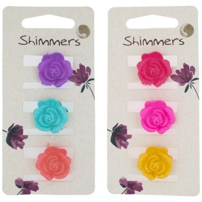 Picture of Shimmers - Flower Claw 3pc