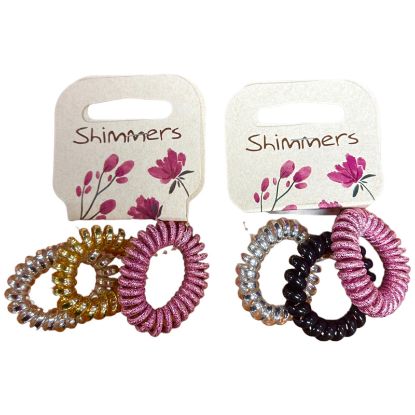 Picture of Shimmers - 3pk Coil Elastics