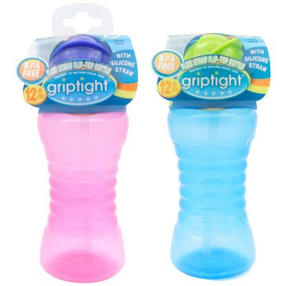 Picture of Griptight - Flexi Straw Flip Top Bottle